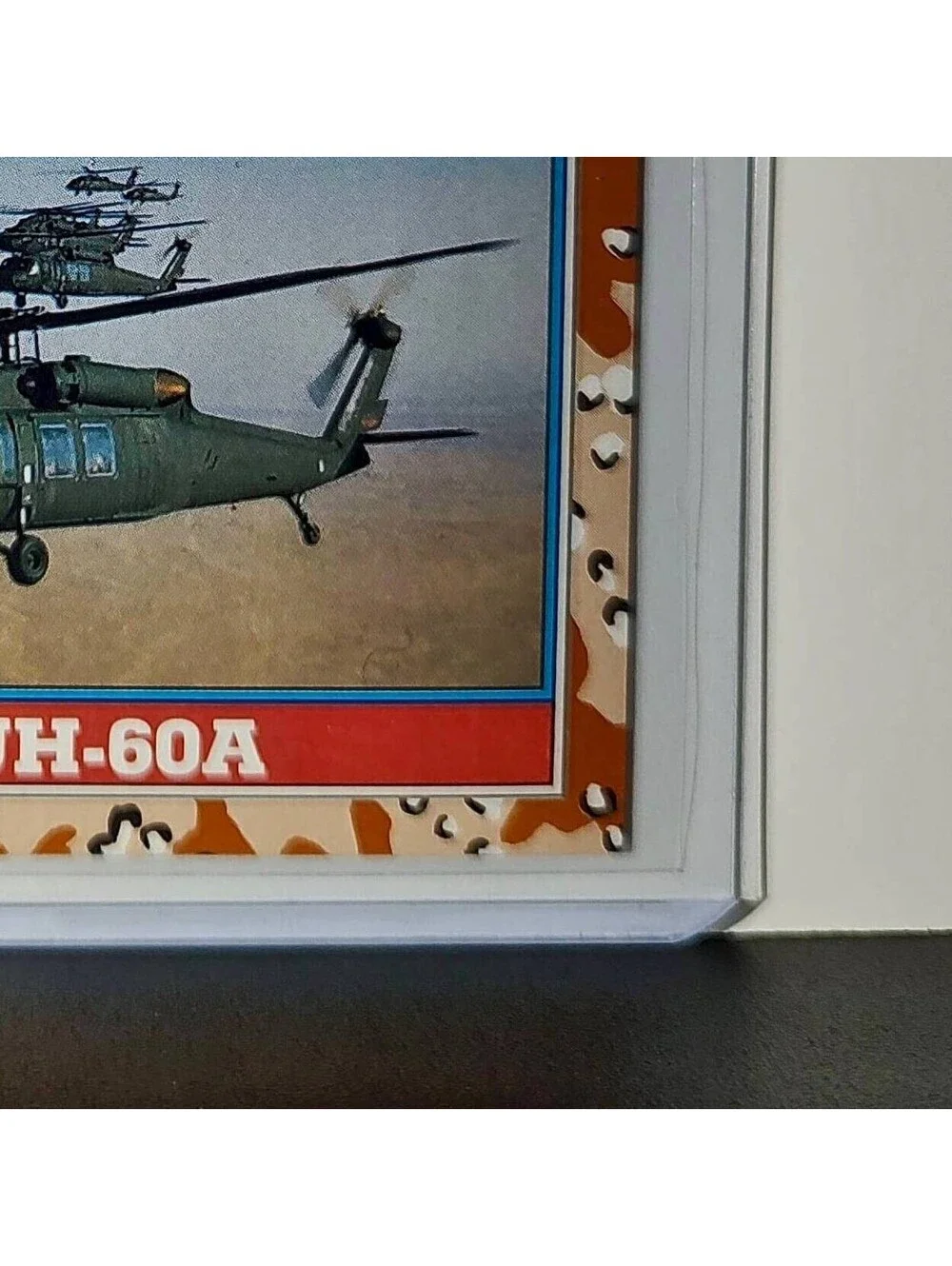 UH-60A Black Hawk 1991 Topps Desert Storm #130 Card